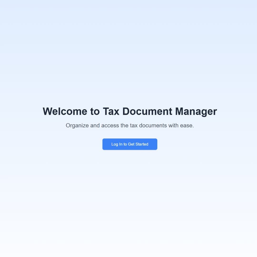 Tax Document Management System (DMS) thumbnail